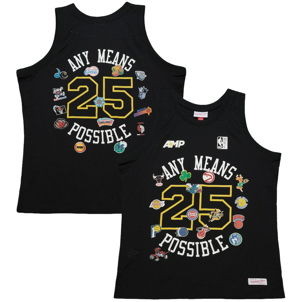 x NBA x AMP Mesh Tank Top Black