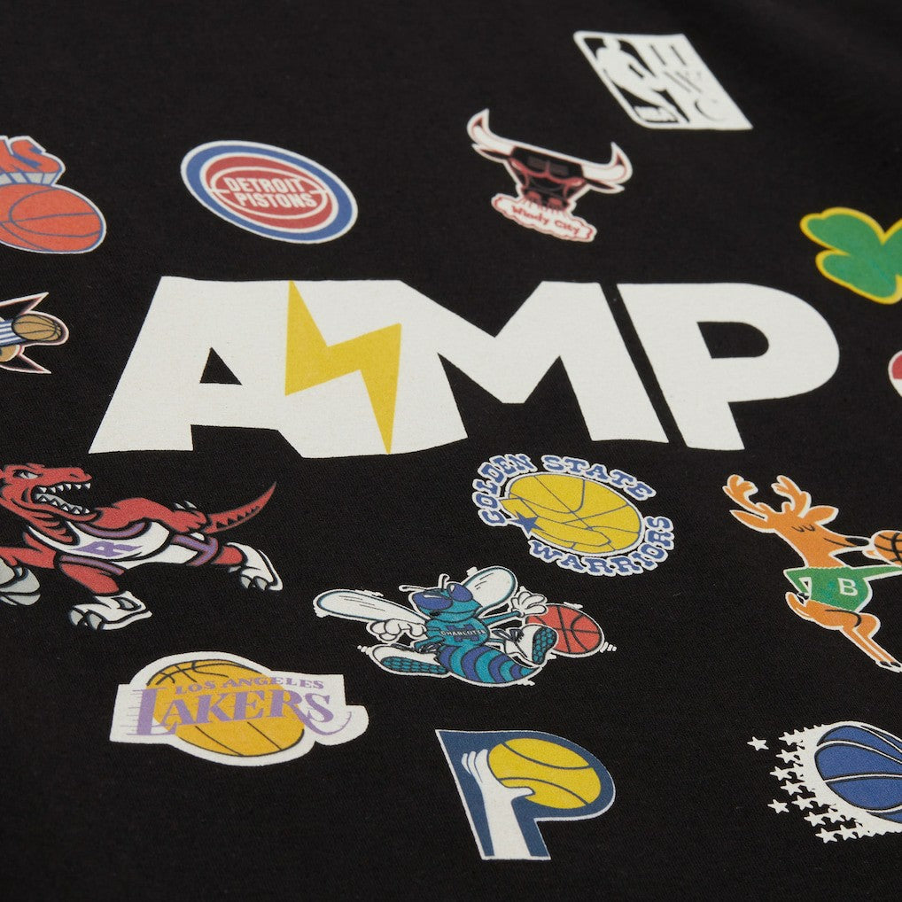 x NBA x AMP T-Shirt Black