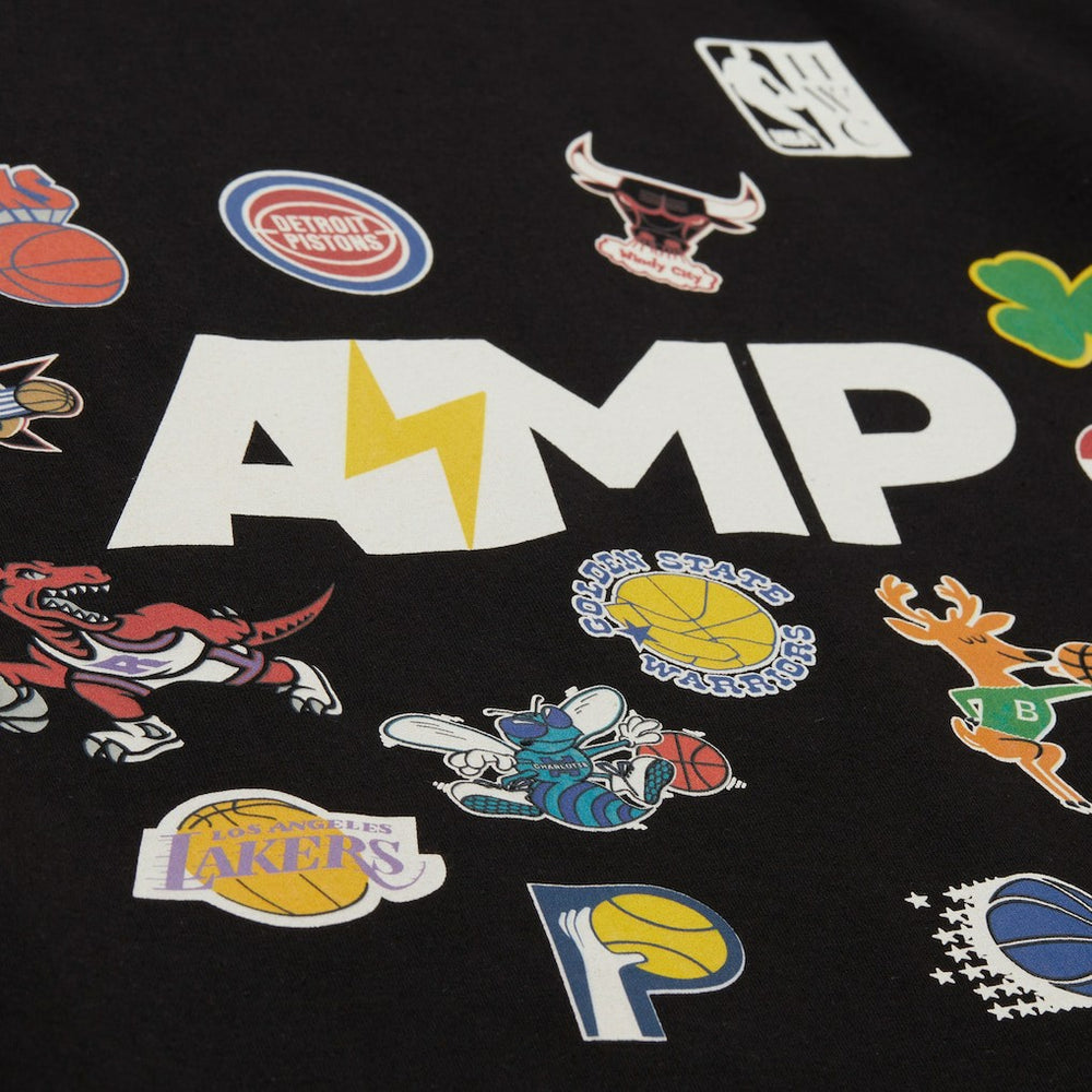 x NBA x AMP T-Shirt Black