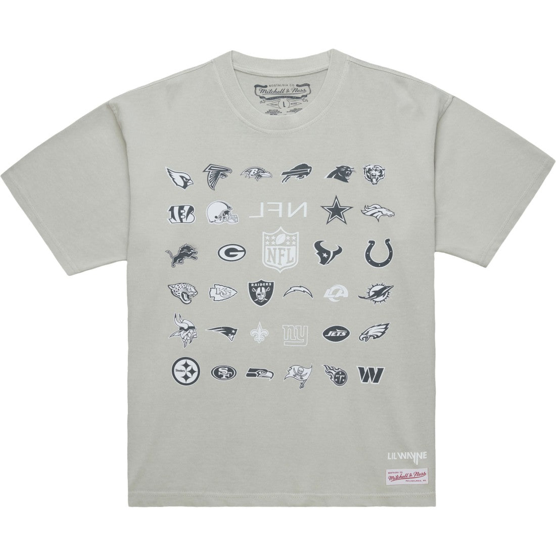 x NFL x Lil Wayne Carter VI T-Shirt Gray