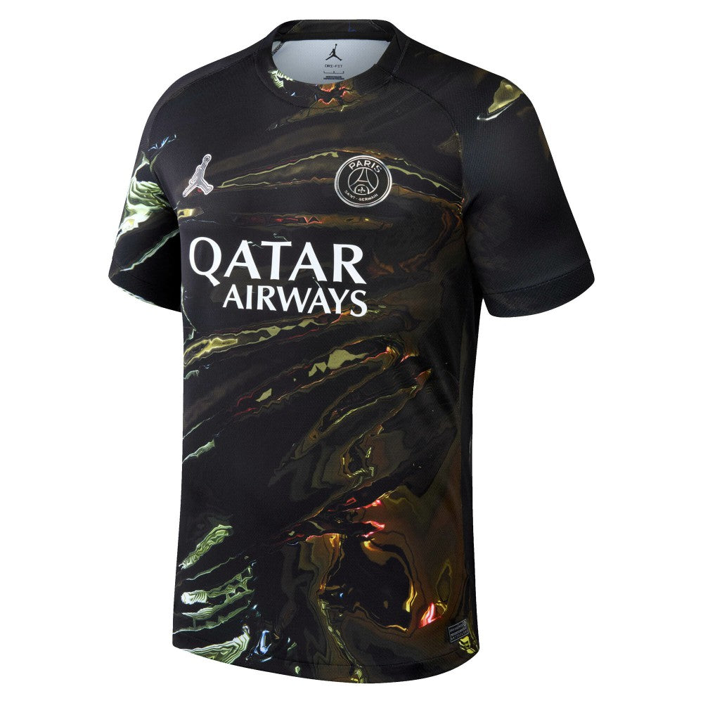 Paris Saint-Germain Jordan Brand 2025/26 Fifth Stadium Replica Jersey Black