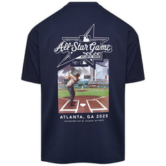 Atlanta Braves Eastside Golf 2025 MLB All-Star Game Stadium T-Shirt - Navy T-shirts