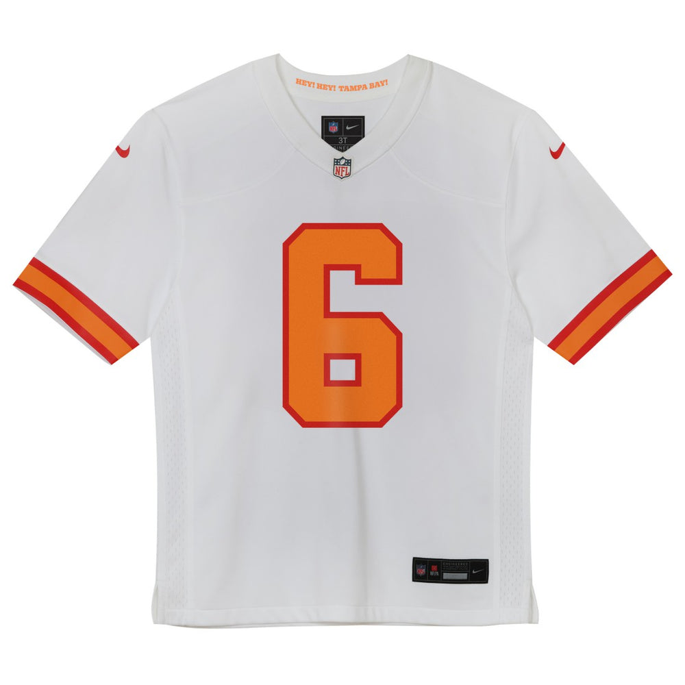 Baker Mayfield '76 Tampa Bay Buccaneers Preschool Game Jersey White