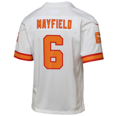 Baker Mayfield '76 Tampa Bay Buccaneers Youth Game Jersey White