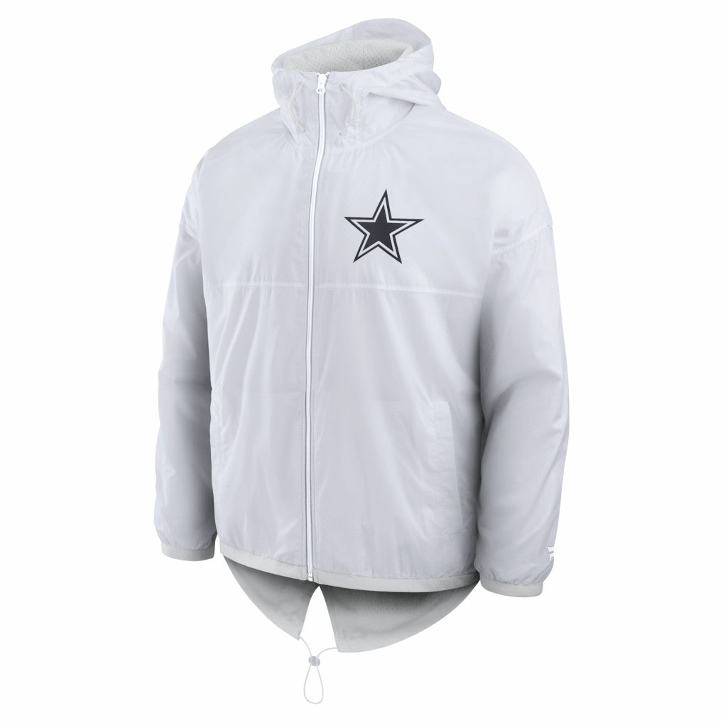 Dallas Cowboys Type Play Down Full-Zip Jacket White