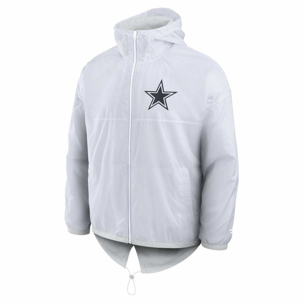 Dallas Cowboys Type Play Down Full-Zip Jacket White