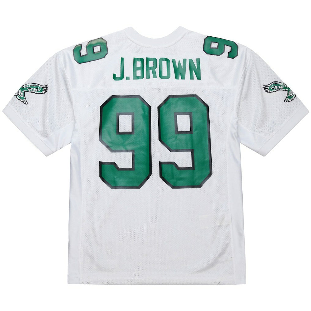 Jerome Brown Philadelphia Eagles 1991 Authentic Throwback Retired Player Jersey White