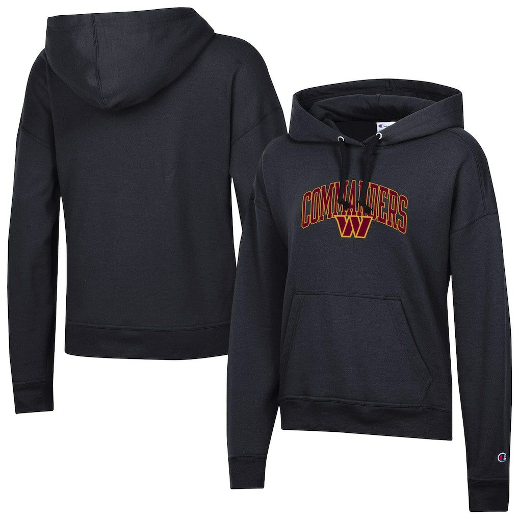 Washington Commanders Champion Women's Powerblend Hoodie Black