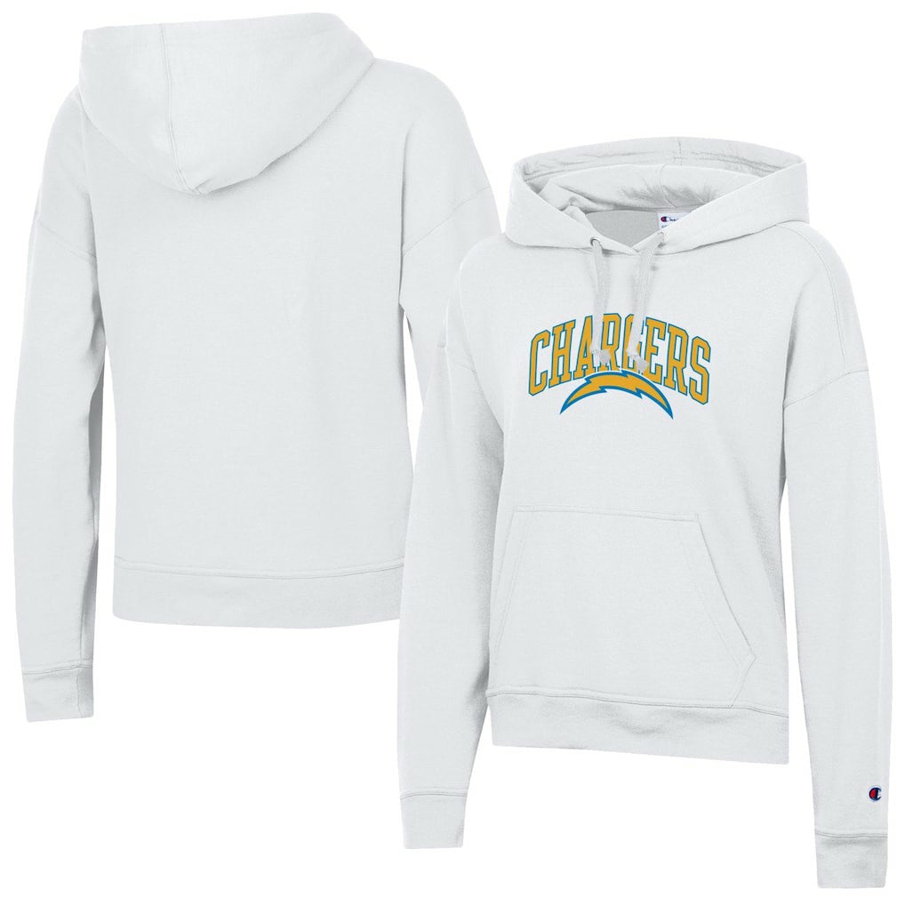 Los Angeles Chargers Champion Women's Powerblend Hoodie White