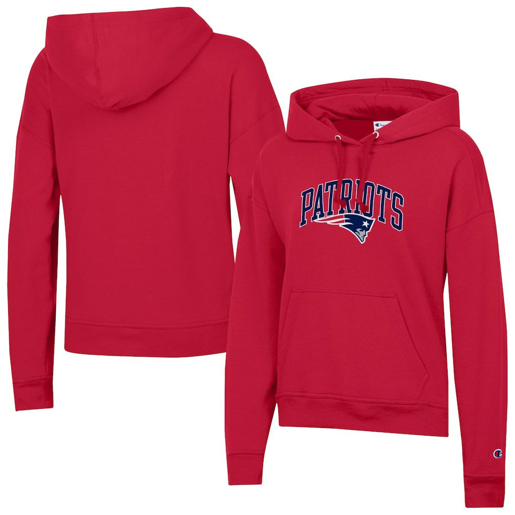 New England Patriots Champion Women's Powerblend Hoodie Red