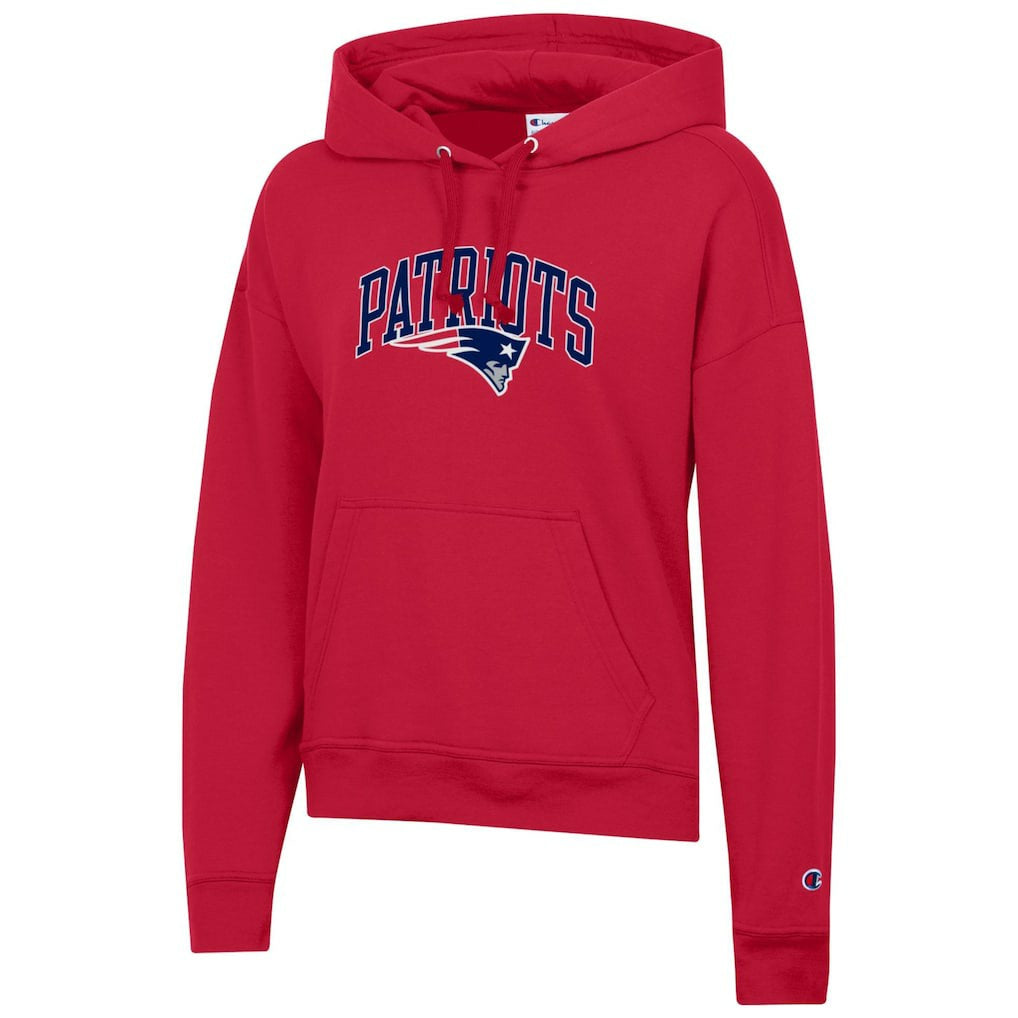 New England Patriots Champion Women's Powerblend Hoodie Red
