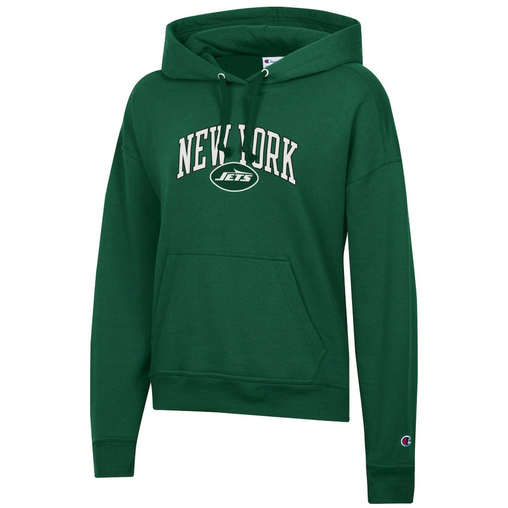 New York Jets Champion Women's Powerblend Hoodie Green