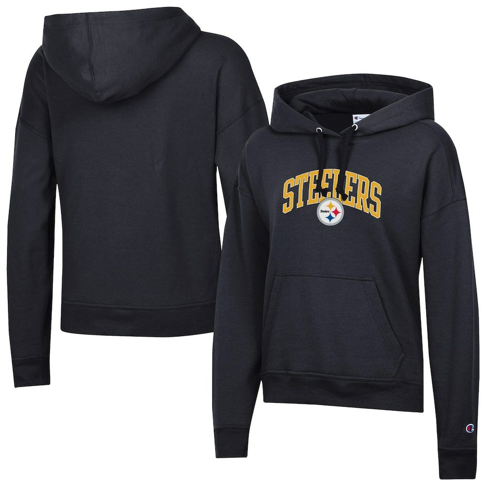 Pittsburgh Steelers Champion Women's Powerblend Hoodie Black