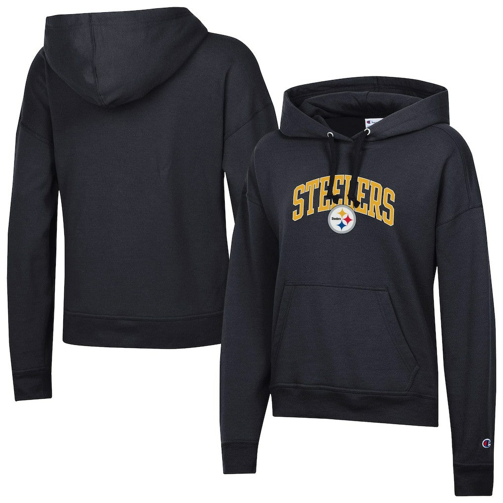 Pittsburgh Steelers Champion Women's Powerblend Hoodie Black