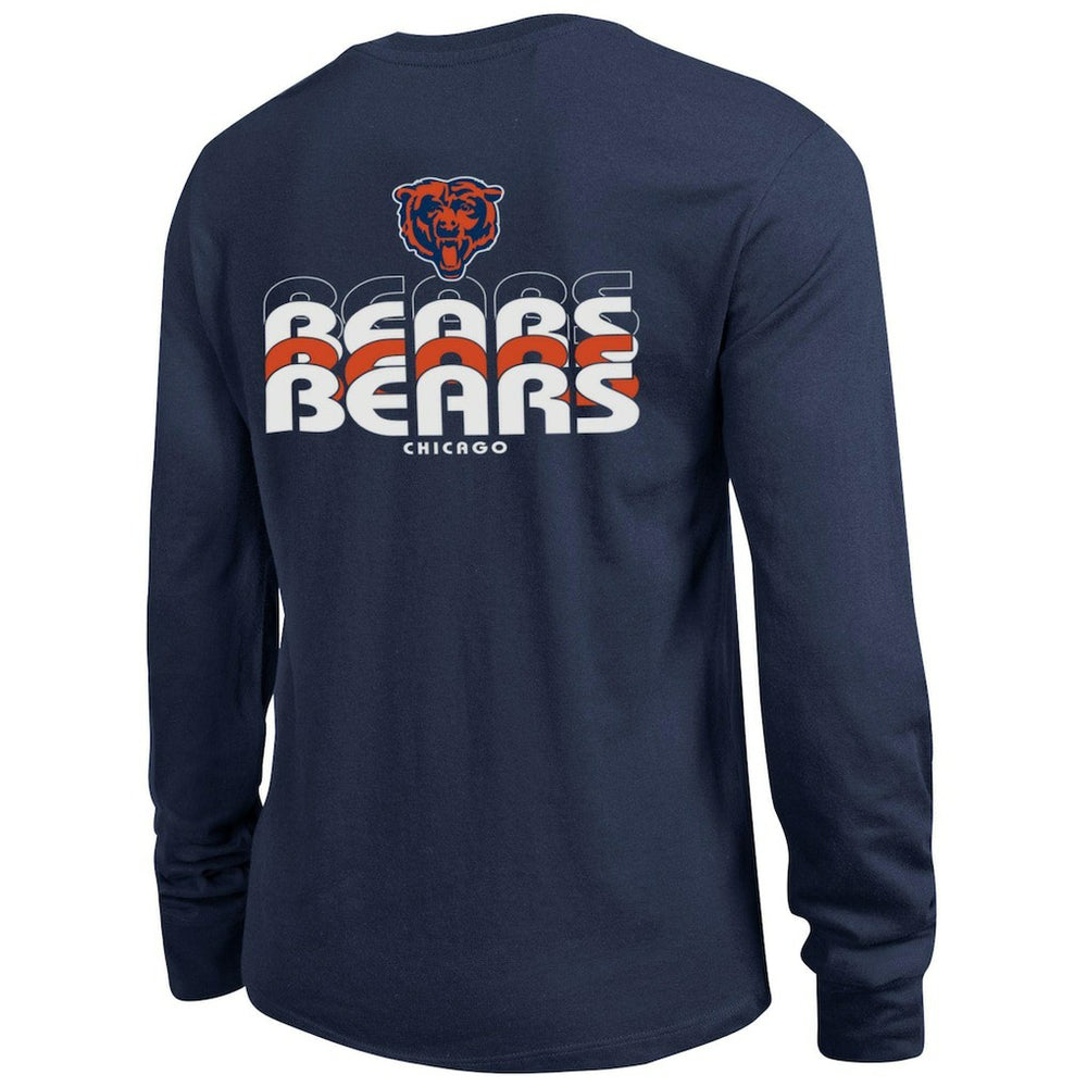 Chicago Bears Champion Women's Core Long-Sleeve T-Shirt Navy