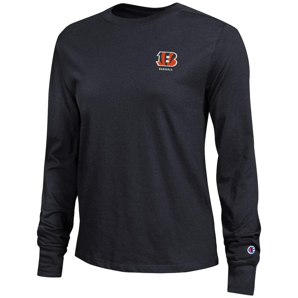 Cincinnati Bengals Champion Women's Core Long-Sleeve T-Shirt Black