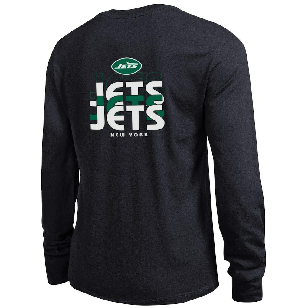 New York Jets Champion Women's Core Long-Sleeve T-Shirt Black