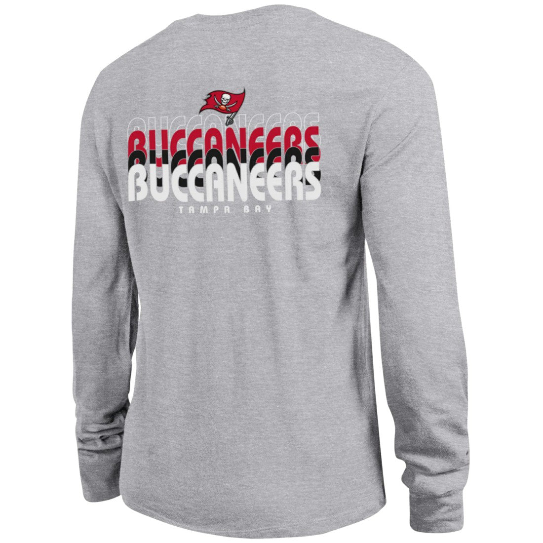 Tampa Bay Buccaneers Champion Women's Core Long-Sleeve T-Shirt Heather Gray