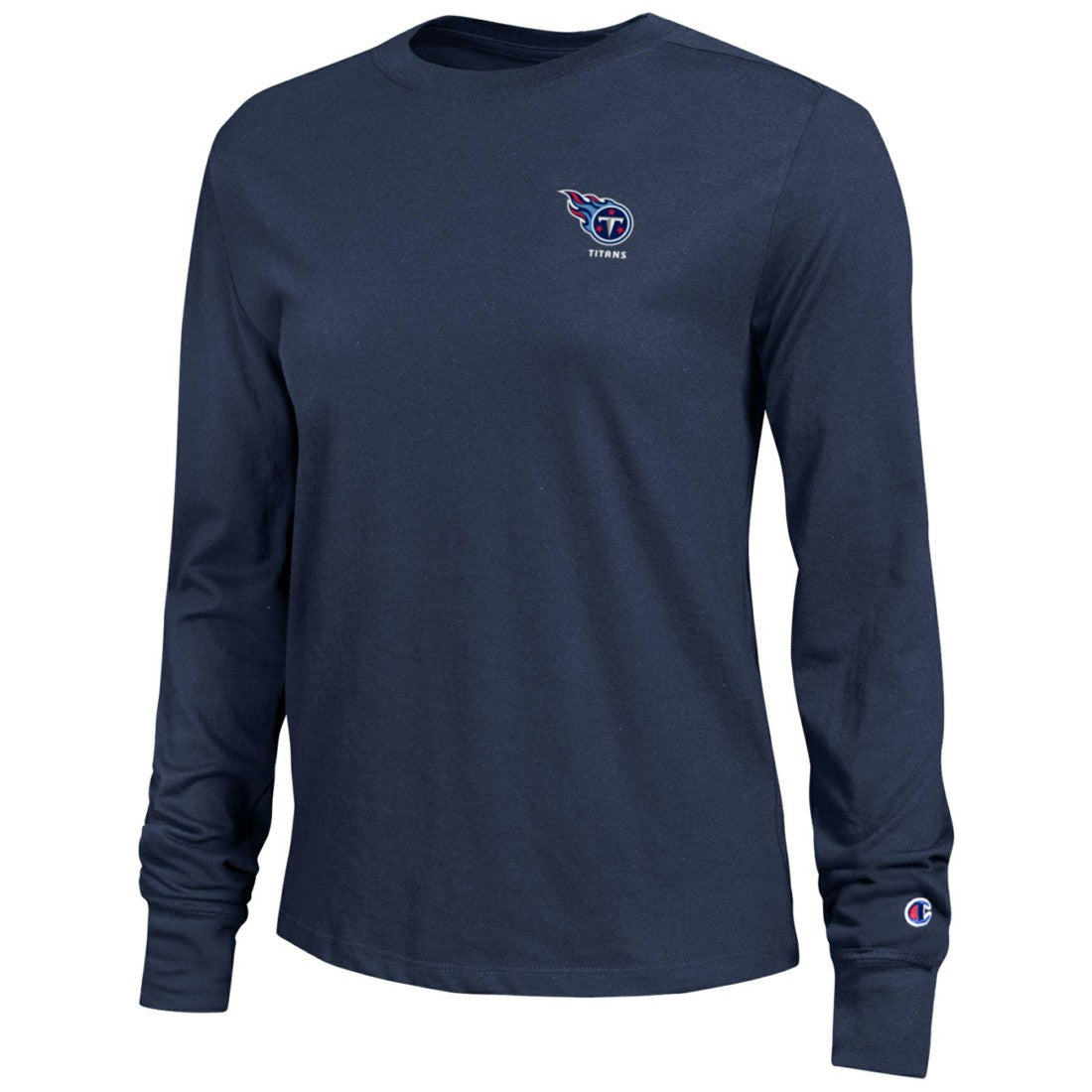 Tennessee Titans Champion Women's Core Long-Sleeve T-Shirt Navy
