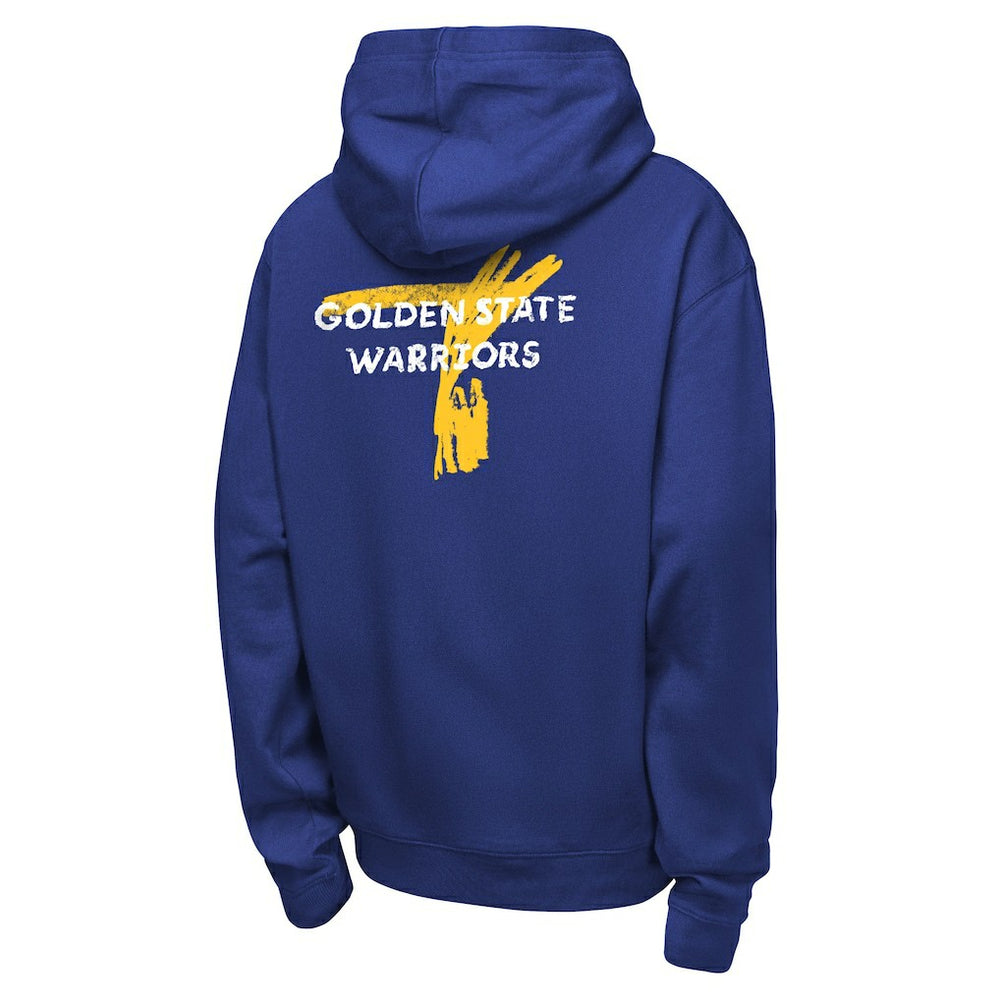 Golden State Warriors Youth Courtside Club Premiere Hoodie Royal