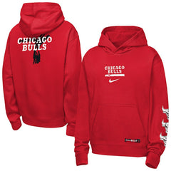 Chicago Bulls Youth Courtside Club Premiere Hoodie Red
