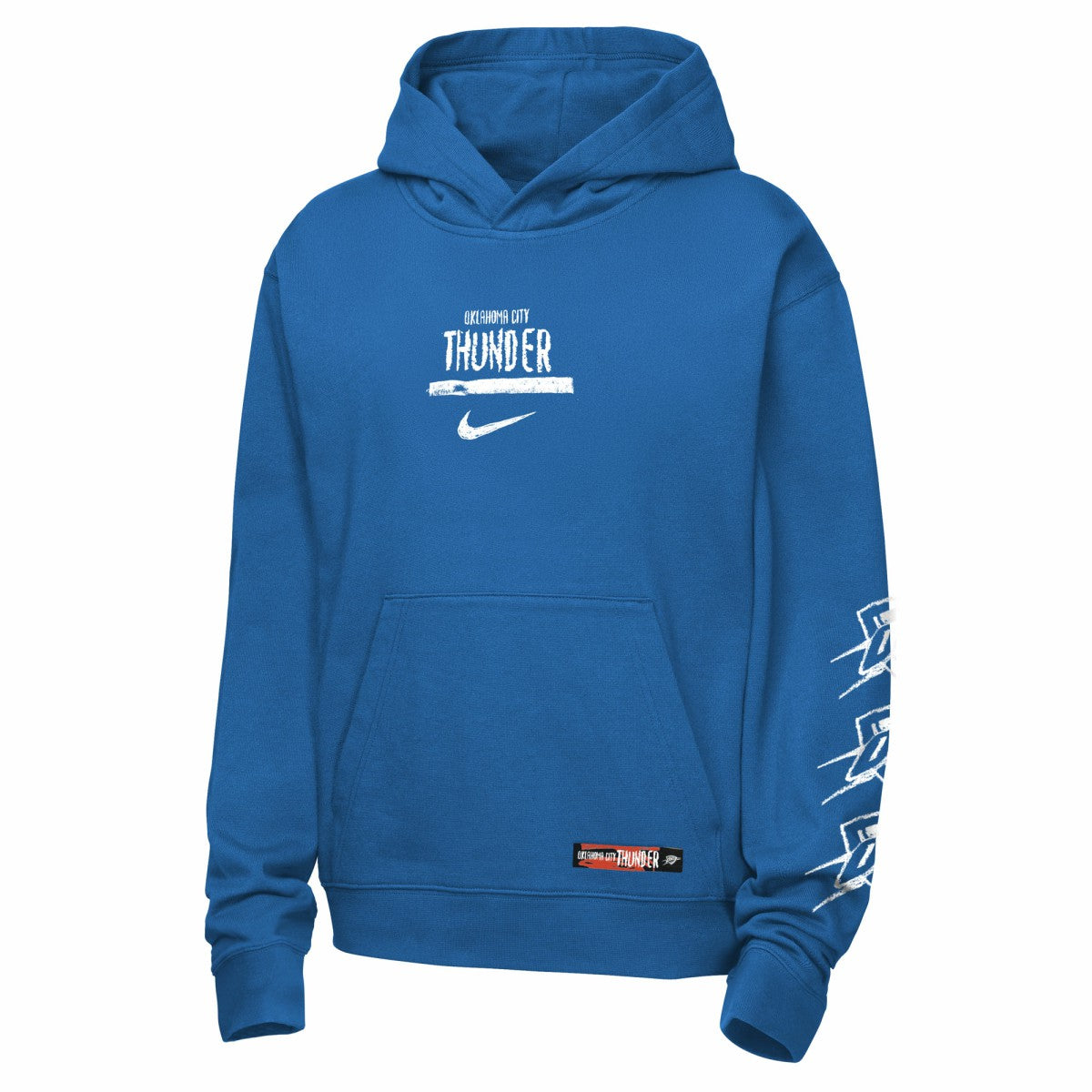 Oklahoma City Thunder Youth Courtside Club Premiere Hoodie Blue