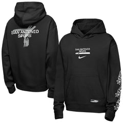 San Antonio Spurs Youth Courtside Club Premiere Hoodie Black