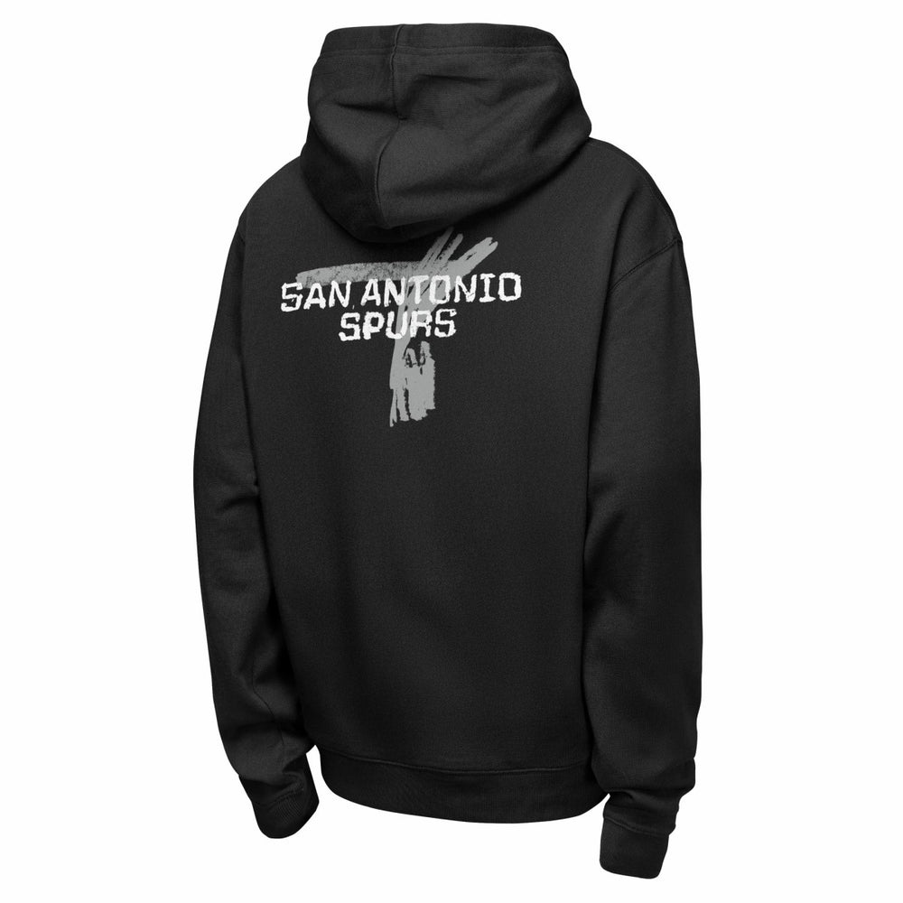 San Antonio Spurs Youth Courtside Club Premiere Hoodie Black