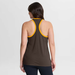 San Diego Padres Nike Women's Tri-Blend Dri-FIT Racerback Tank Top - Brown Tanks