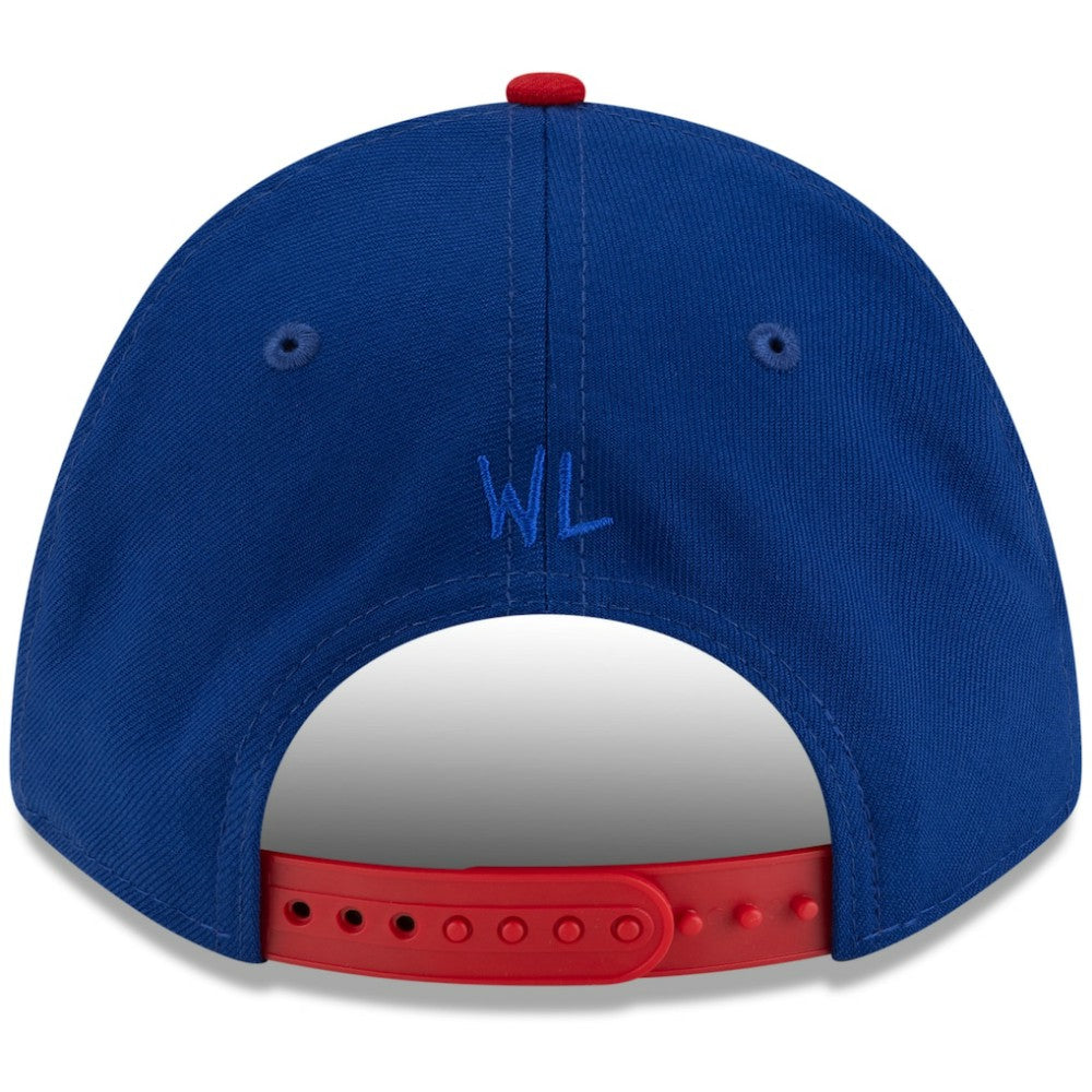 Chicago Cubs New Era x Warren Lotas 9FORTY A-Frame M-Crown Adjustable Hat - Royal/Red Hats