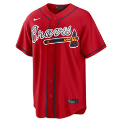 Austin Riley Atlanta Braves Nike Alternate 2 Replica Jersey - Red Jerseys