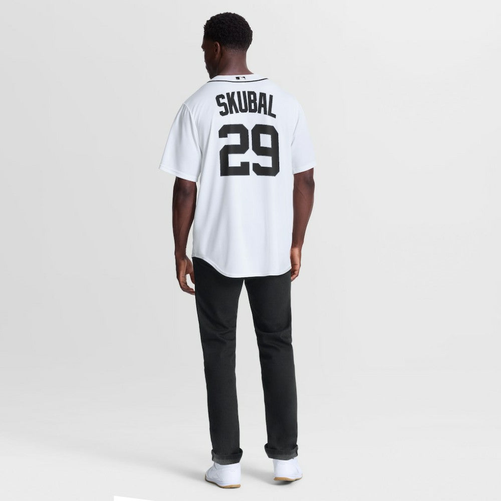 Tarik Skubal Detroit Tigers Nike Home Replica Jersey - White Jerseys