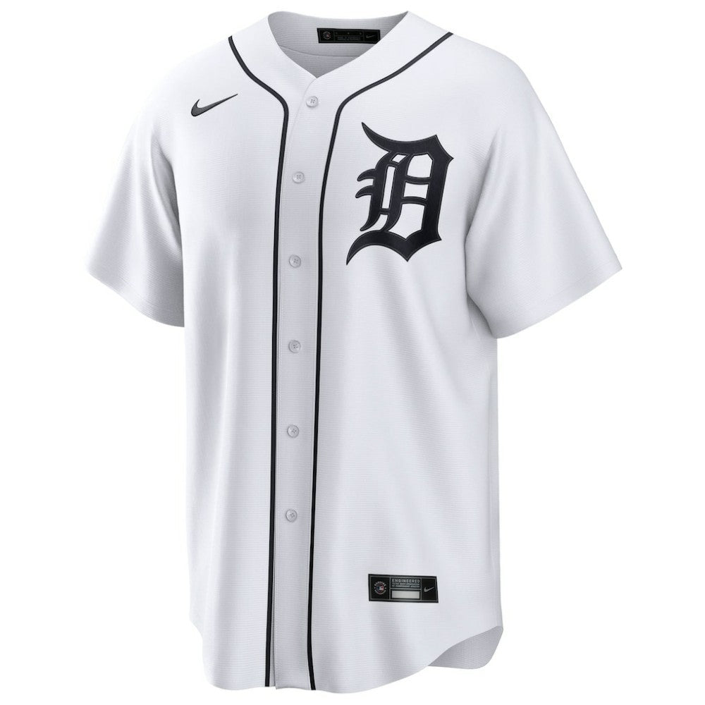 Kerry Carpenter Detroit Tigers Nike Home Replica Jersey - White Jerseys