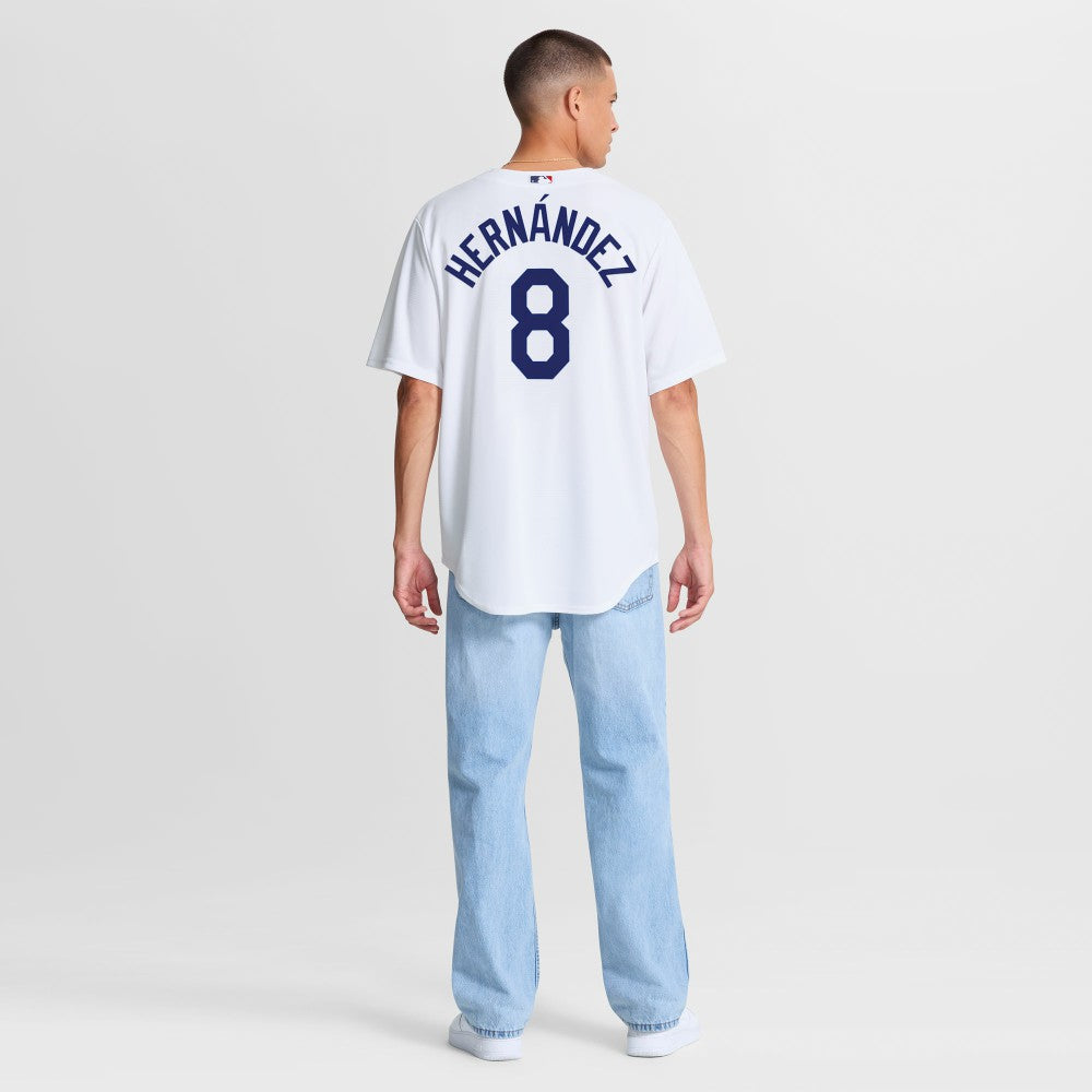 Enrique Hernández Los Angeles Dodgers Nike Home Replica Jersey - White Jerseys