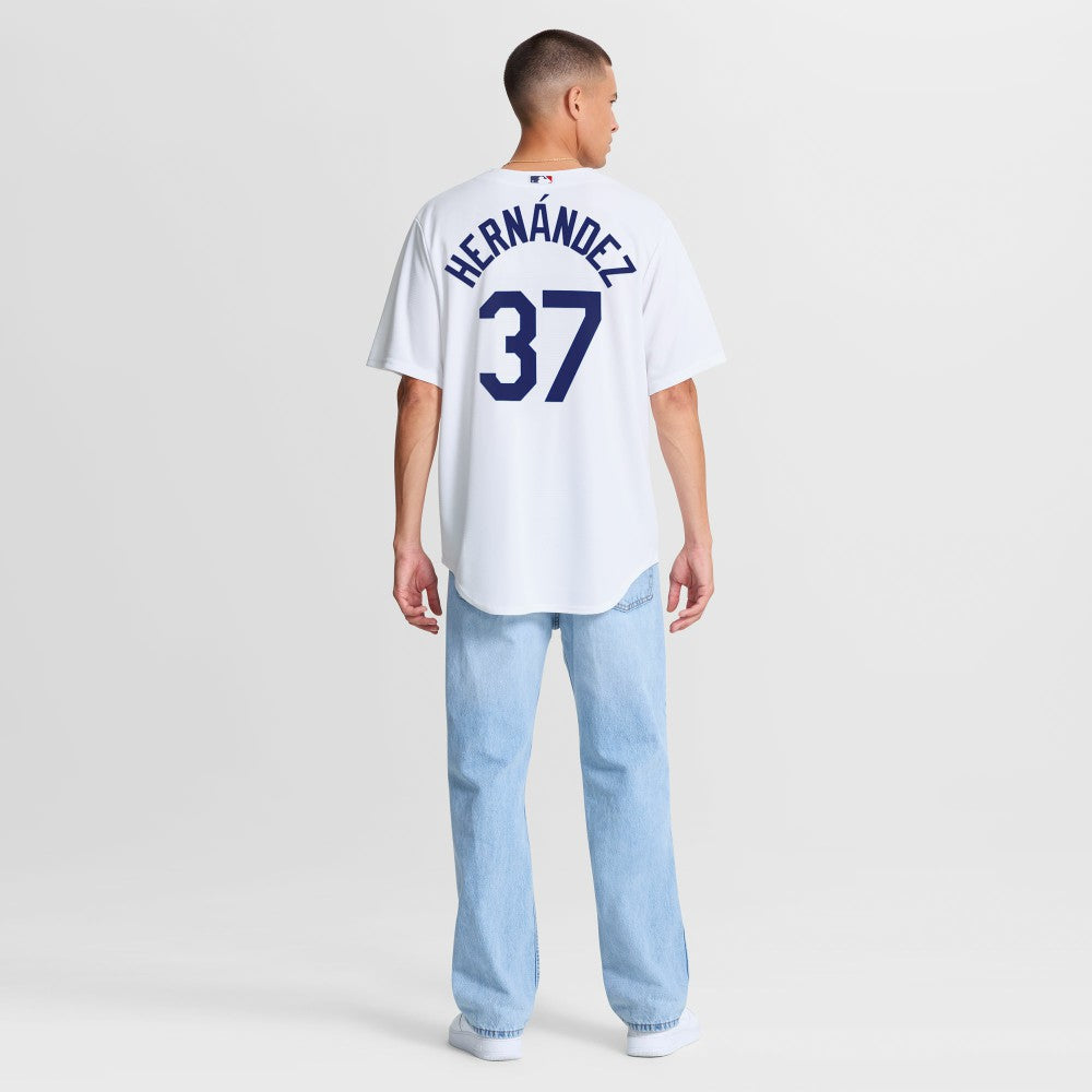 Teoscar Hernández Los Angeles Dodgers Nike Home Replica Jersey - White Jerseys