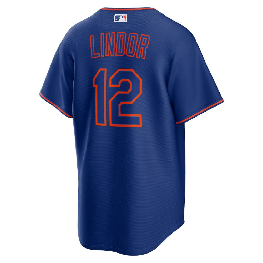 Francisco Lindor New York Mets Nike Alternate Replica Jersey - Royal Jerseys