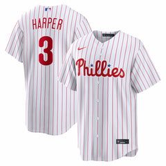 Bryce Harper Philadelphia Phillies Nike Home Replica Jersey - White Jerseys