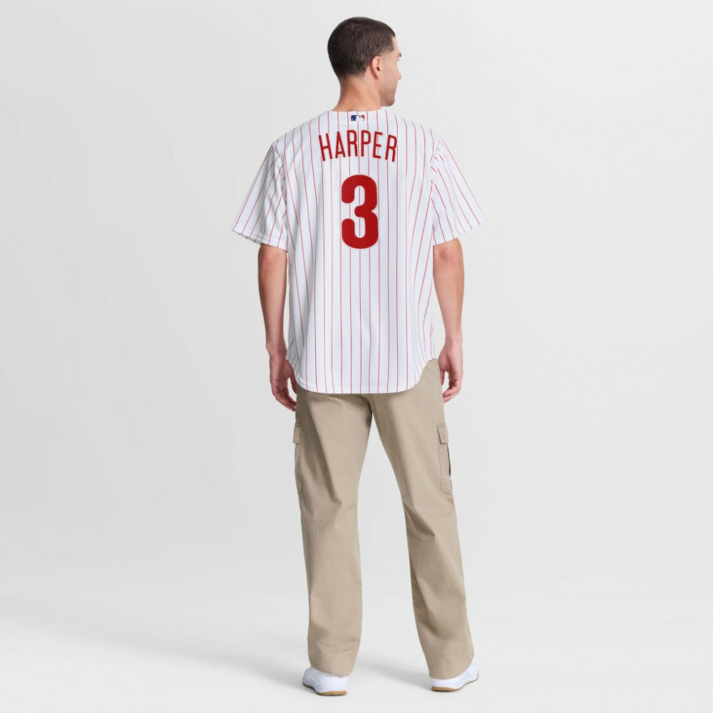 Bryce Harper Philadelphia Phillies Nike Home Replica Jersey - White Jerseys