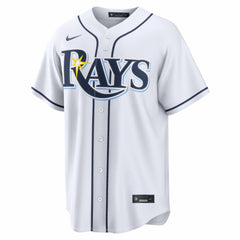 Junior Caminero Tampa Bay Rays Nike Home Replica Jersey - White Jerseys