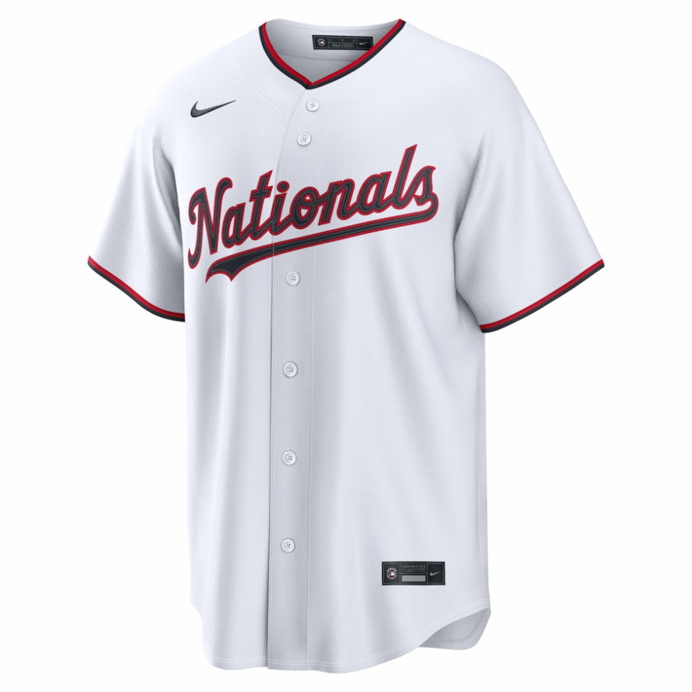 James Wood Washington Nationals Nike Home Replica Jersey - White Jerseys