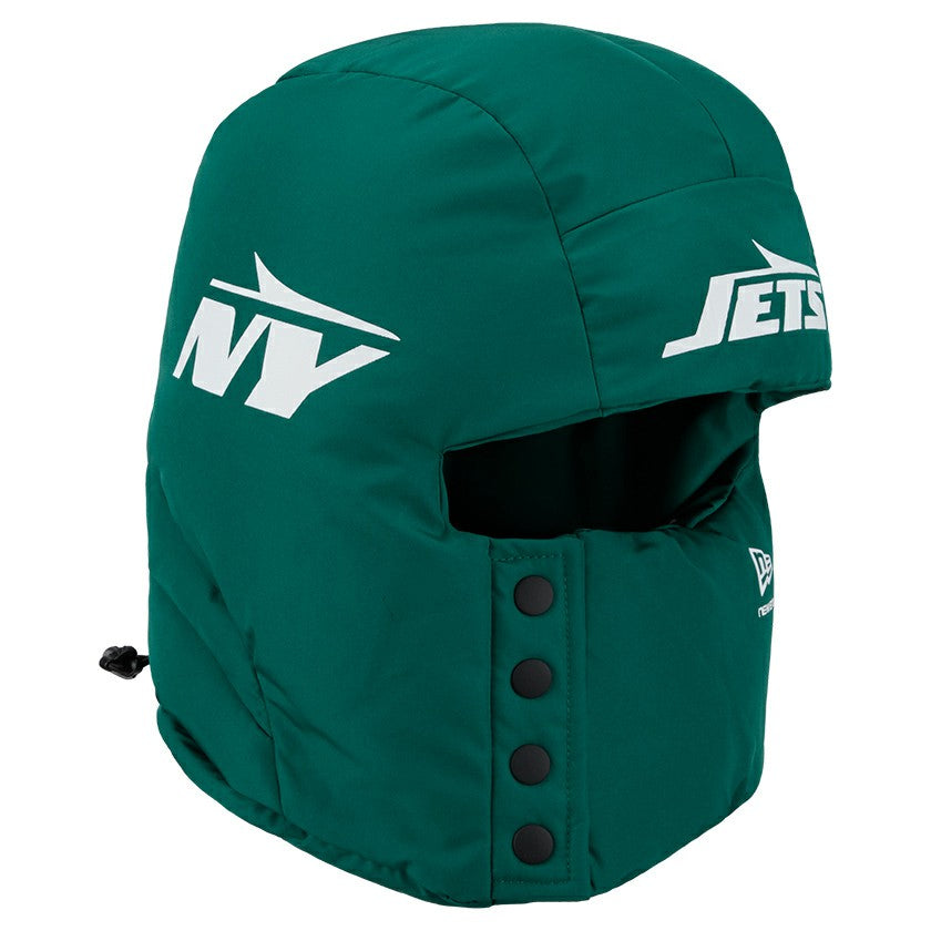 New York Jets New Era Puffer Balaclava Green