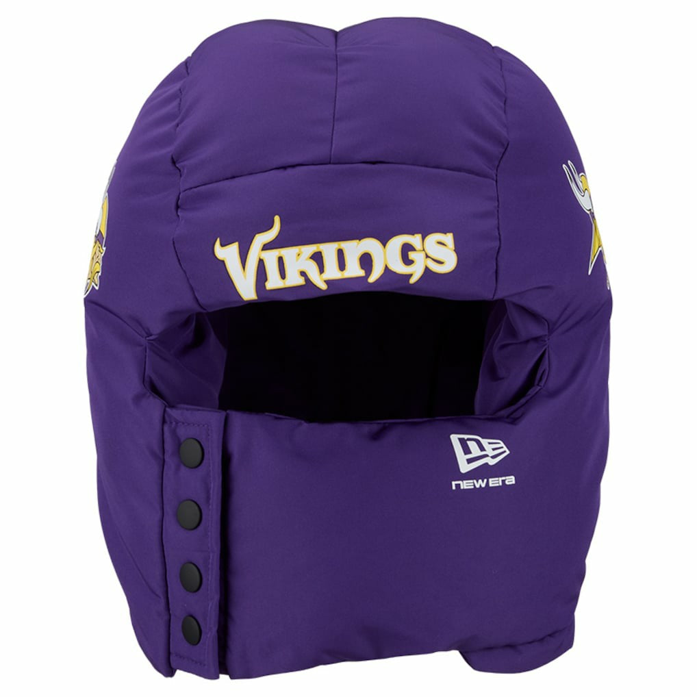 Minnesota Vikings New Era Puffer Balaclava Purple