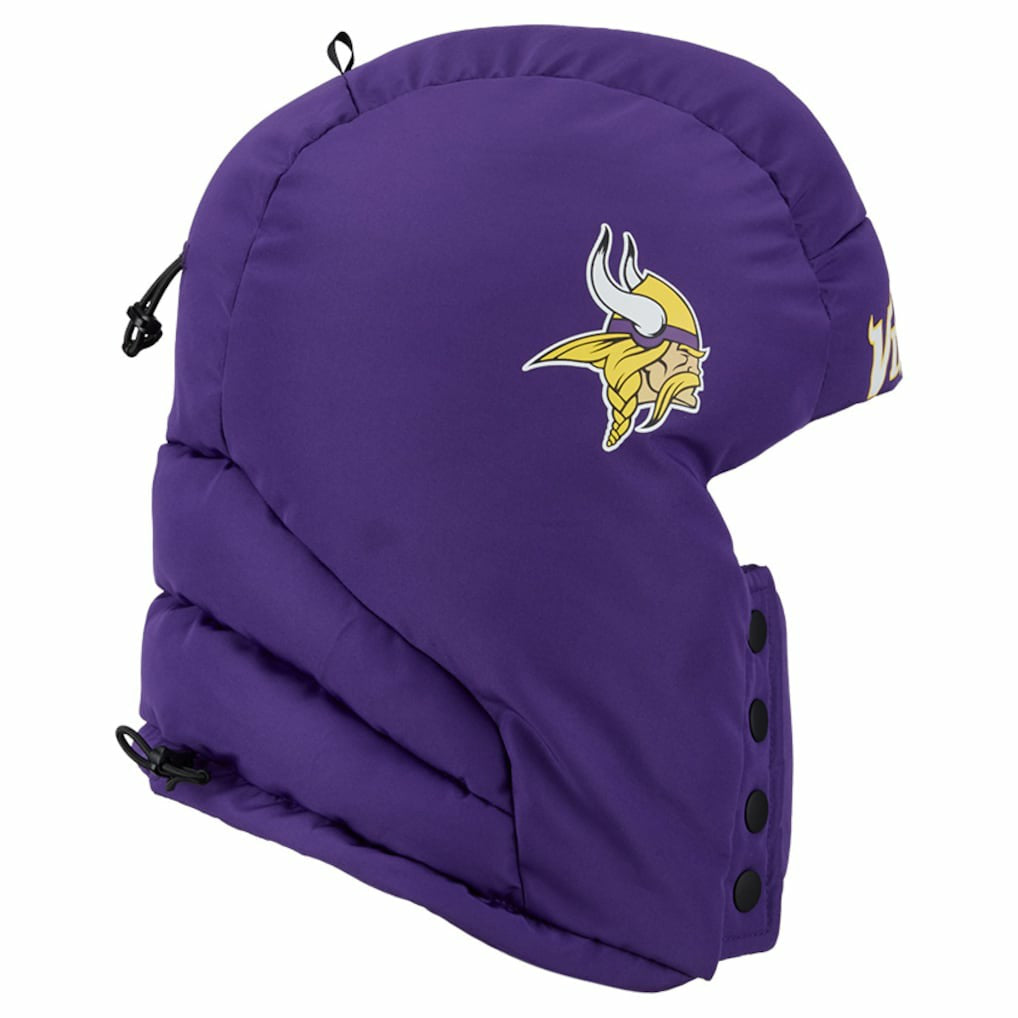 Minnesota Vikings New Era Puffer Balaclava Purple