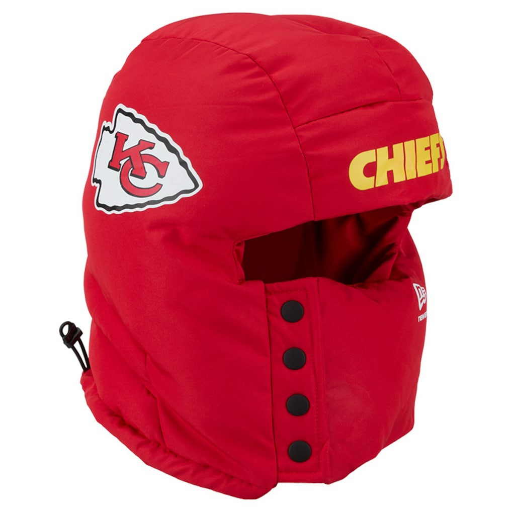 Kansas City Chiefs New Era Puffer Balaclava Red