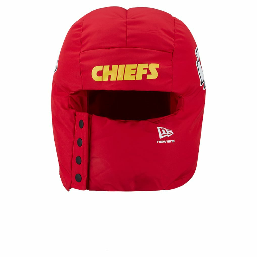 Kansas City Chiefs New Era Puffer Balaclava Red