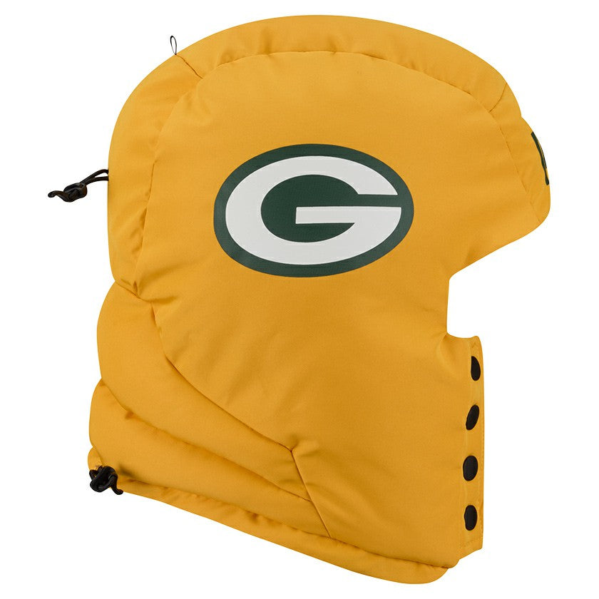 Green Bay Packers New Era Puffer Balaclava Gold