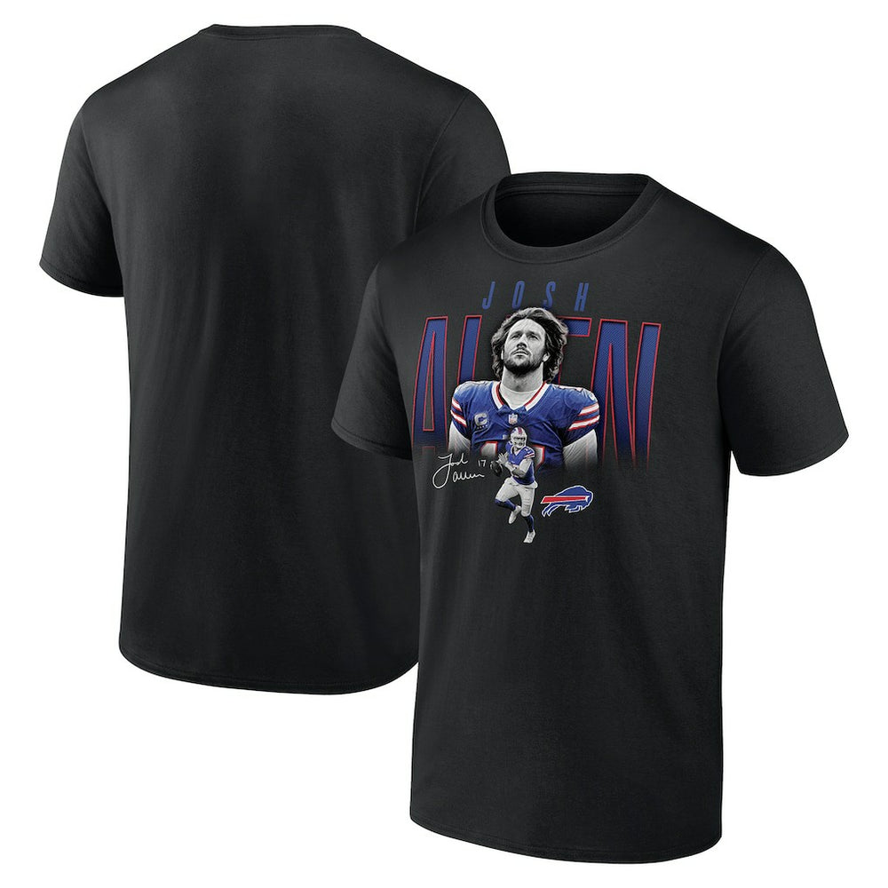 Josh Allen Buffalo Bills Humble Shadow Player T-Shirt Black
