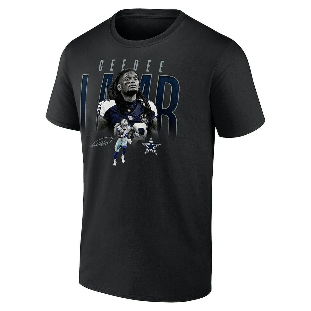 CeeDee Lamb Dallas Cowboys Humble Shadow Player T-Shirt Black