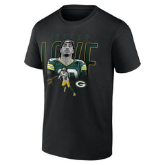 Jordan Love Green Bay Packers Humble Shadow Player T-Shirt Black