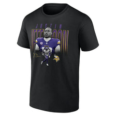 Justin Jefferson Minnesota Vikings Humble Shadow Player T-Shirt Black